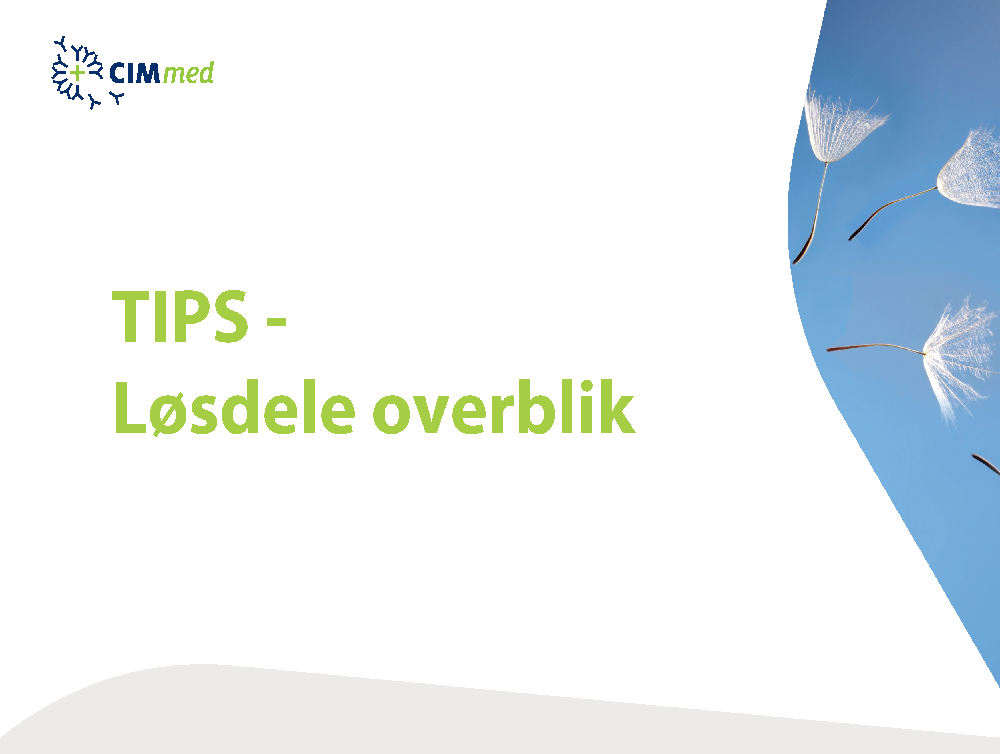 TIPS LØSDELE overblik